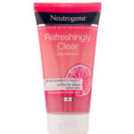 ژل لایه بردار پوست حاوی عصاره گریپ فروت حجم 150 میل نوتروژینا/Neutrogena Visibly Clear Pink Peeling Gel 150 ml