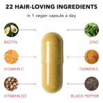 کپسول مو هیرتامین 30 عددی/Hairtamin advanced formula - Image 2