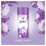 گرانول خوشبو کننده و نرم کننده لباس LENOR حجم 176 گرم رایحه لوندر و بابونه ساخت انگلستان - Image 3