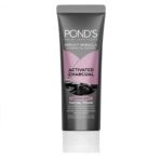 فوم شوینده صورت روشن کننده وضد جوش زغالی پوست چرب پوندز PONDS مدل ACTIVATED CHARCOAL