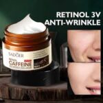کرم مرطوب کننده صورت جوانساز کافئین رتینول سادور - Image 3