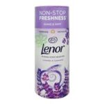 گرانول خوشبو کننده و نرم کننده لباس LENOR حجم 176 گرم رایحه لوندر و بابونه ساخت انگلستان