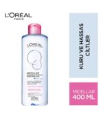 Loreal میسلار واتر پوست های خشک و حساس 400 میل لورال - Image 2
