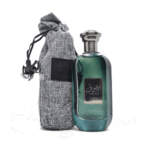 عطر ادکلن اورجینال ارض الزعفران مدل موصوف رمادی