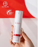 ضدآفتاب سرمی استلین با ۵ نوع سرامید حجم 60گرم ++Estelin 5X Ceramide Serum Sunscreen SPF50 PA - Image 2
