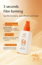 لوسیون ضد آفتاب روشن‌کننده و ضدپیری استلین 75گرم ESTELIN Brightening & Anti aging Sunscreen Lotion SPF50 - Image 2